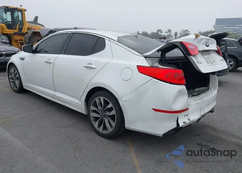2014 Kia Optima Sx Turbo из США, поврежденный, VIN 5XXGR4A64EG293616